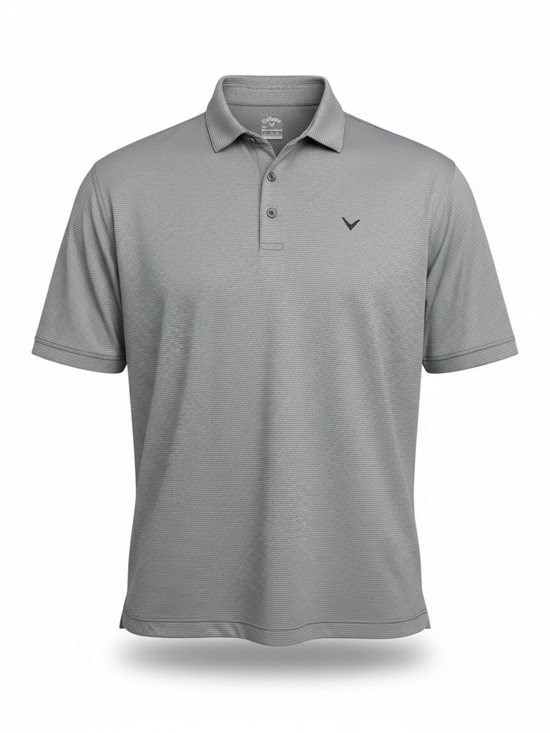 Callaway Other - Callaway Opti Dri Golf Polo Shirt Men’s 3XL Gray Black Micro Stripe Performance